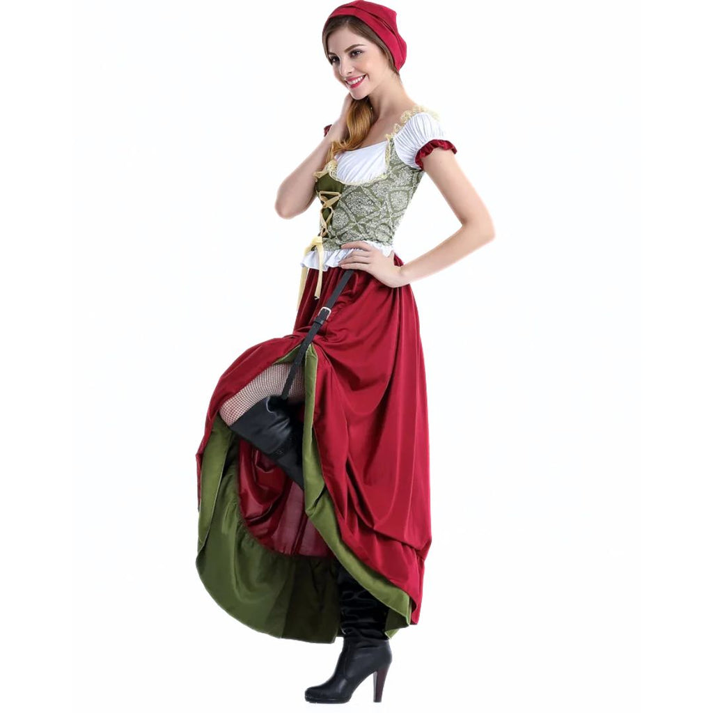 Dirndl Margot – Oktoberfest Jurk Voor Dames | Traditioneel Beiers Kostuum