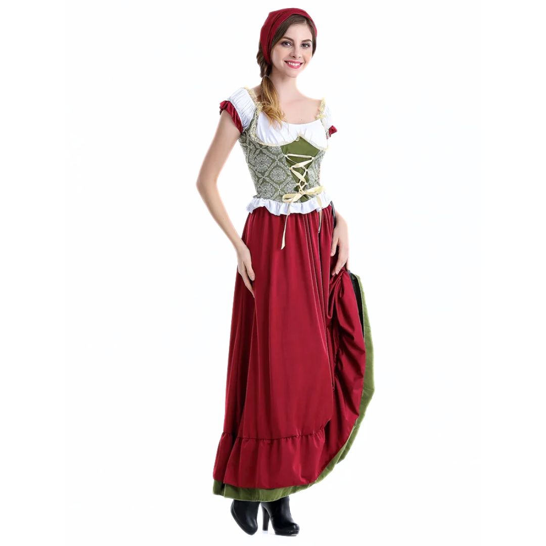 Dirndl Margot – Oktoberfest Jurk Voor Dames | Traditioneel Beiers Kostuum