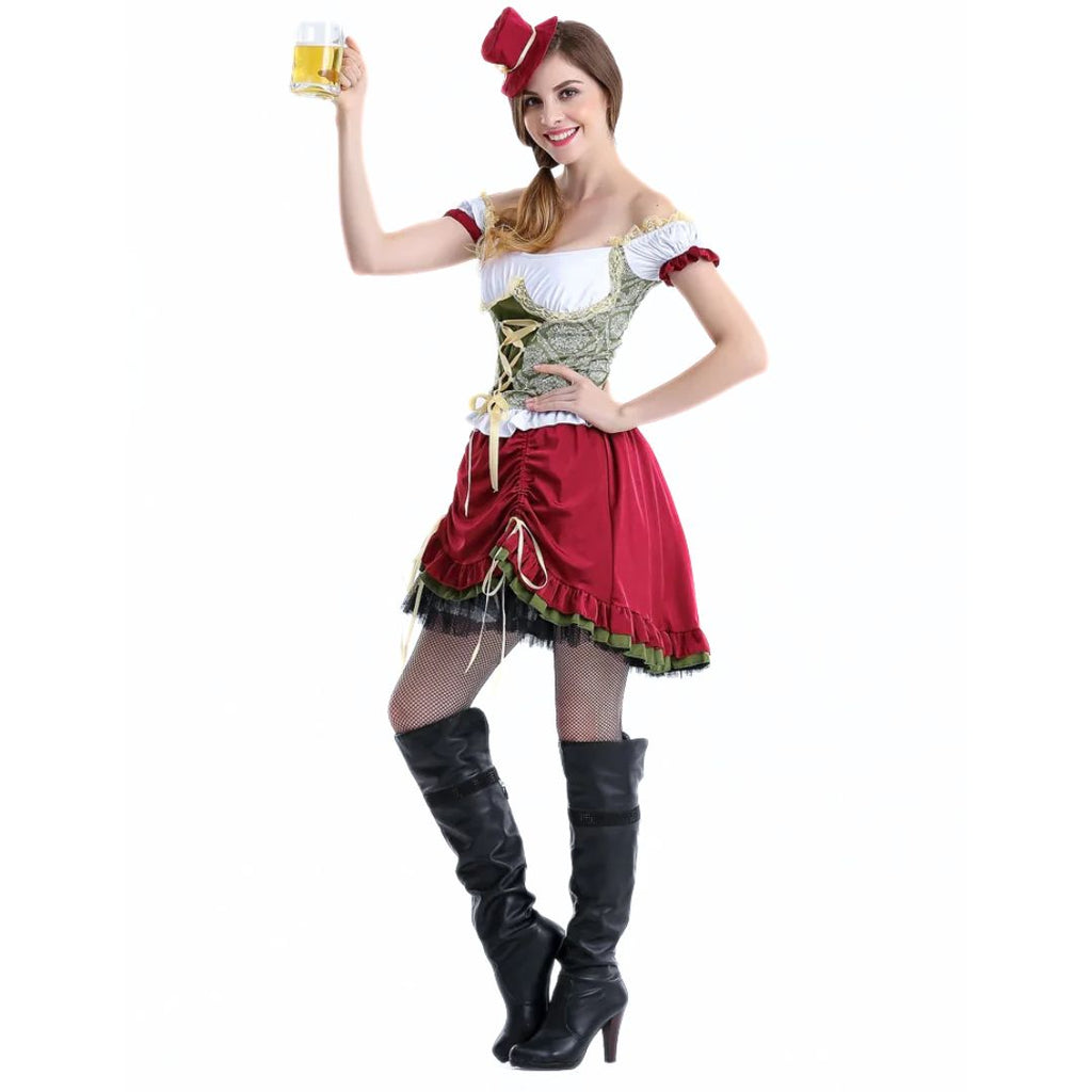 Dirndl Margot – Oktoberfest Jurk Voor Dames | Traditioneel Beiers Kostuum