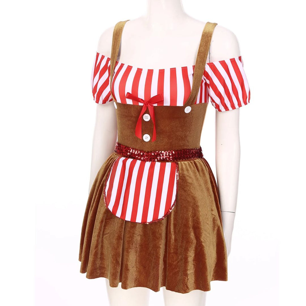 Dirndl Frauke - Traditionele Oktoberfest Jurk Voor Dames Met Modern Design | Bierfeest Kostuum