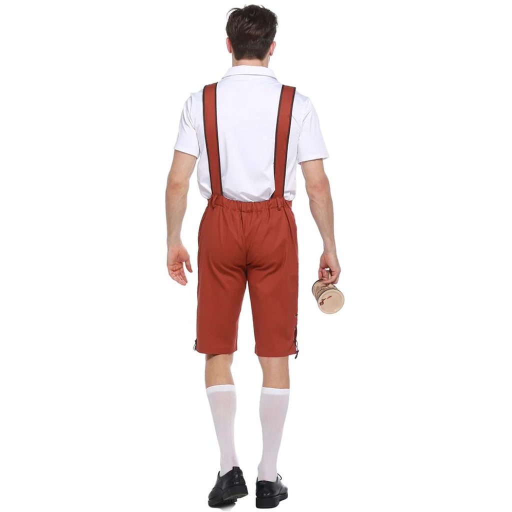 Lederhose Hans - Heren Traditionele Lederhosen Oktoberfest Outfit