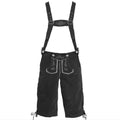 Lederhose Karl - Beierse Lederhosen voor Heren met Bretels – Perfect voor Oktoberfest