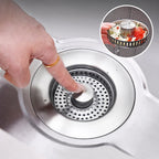 Upgrade 3-in-1 Kitchen Sink Drain Strainer | Kalsten 0