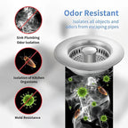 Upgrade 3-in-1 Kitchen Sink Drain Strainer | Kalsten 4