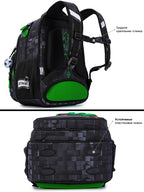 Kids Backpack Waterproof – Ergonomic Back Panel for School, Age 7 and Up