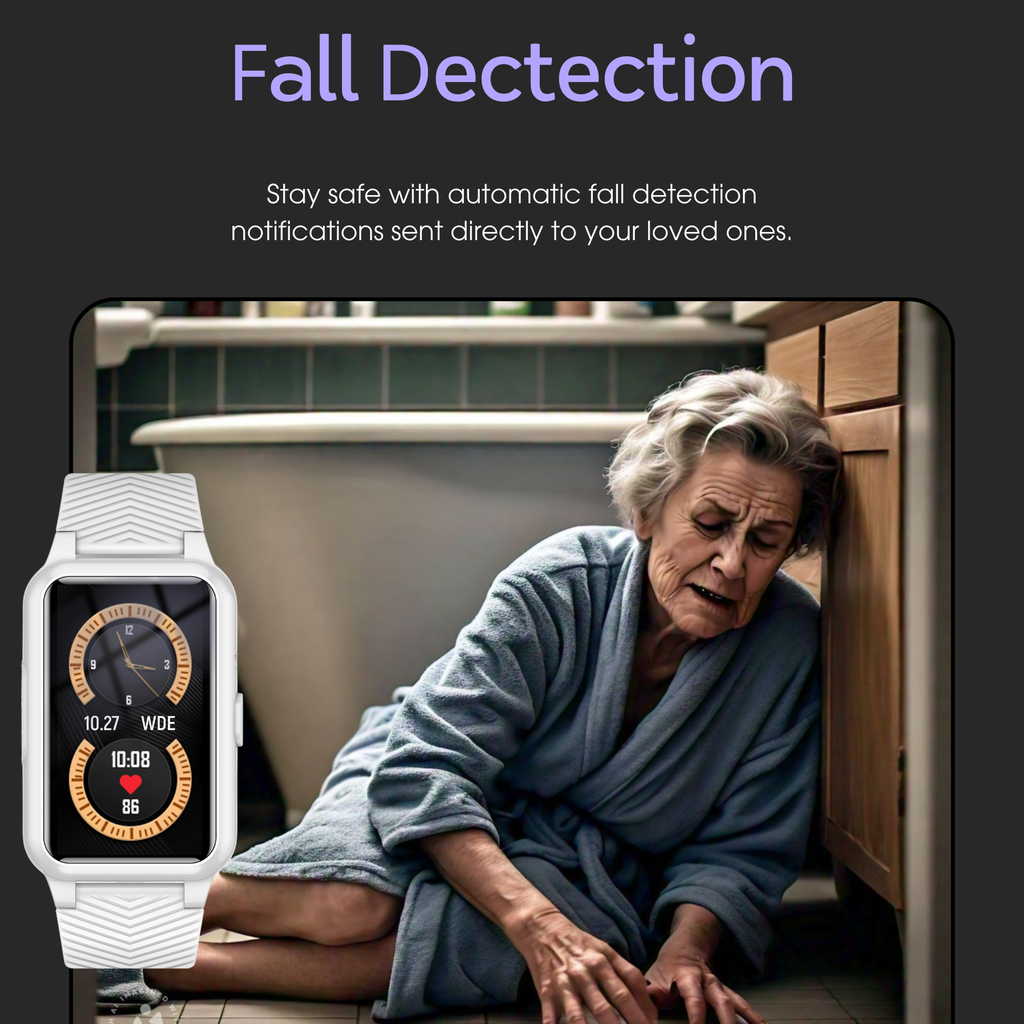Wearclo | Senior Safety Watch with Fall Detection and GPS – Smart Care Smartwatch 1