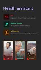 Wearclo | Senior Safety Watch with Fall Detection and GPS – Smart Care Smartwatch 2