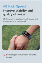 Wearclo | Senior Safety Watch with Fall Detection and GPS – Smart Care Smartwatch 3