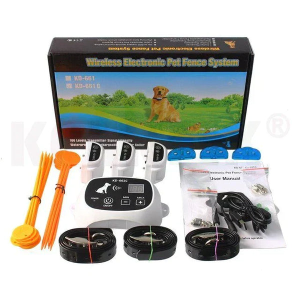 Wireless Dog Fence System with Training Function - HaloGuard 0