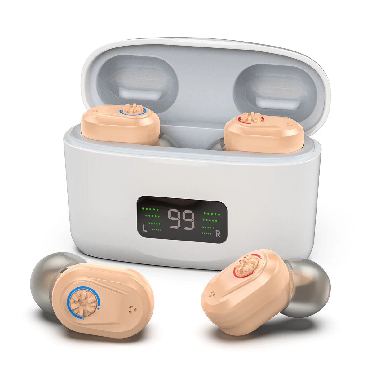 Wireless Mini Hearing Aid with Noise Reduction – HearMax 8