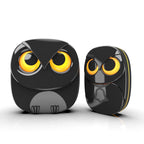 Wireless Owl Doorbell | Waterproof Long-Range Music Door Bell, Battery Powered (Black & White) 3