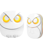 Wireless Owl Doorbell | Waterproof Long-Range Music Door Bell, Battery Powered (Black & White) 7