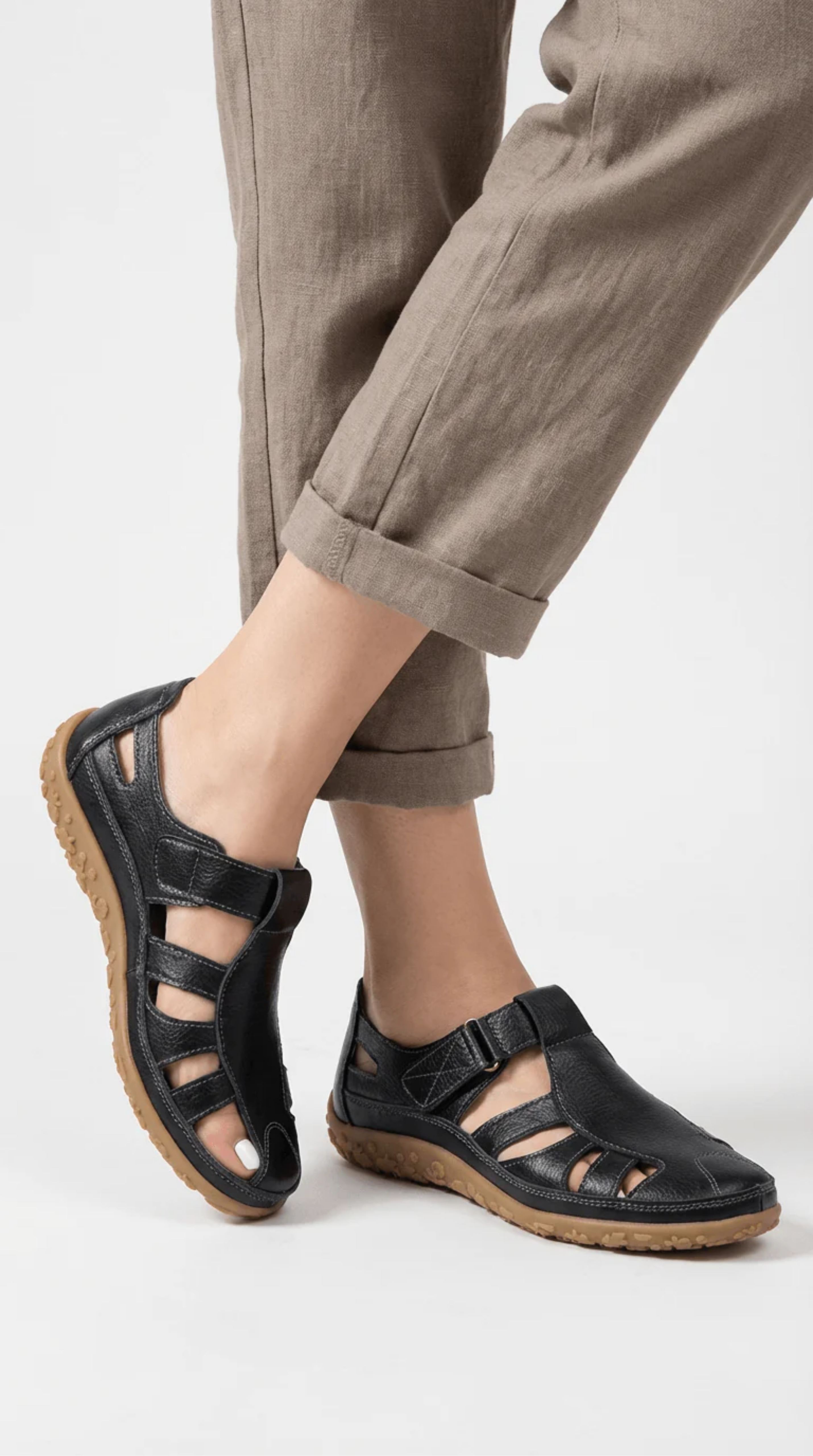 Women’s Comfort Cut-Out Sandals – Support and Everyday Ease 1