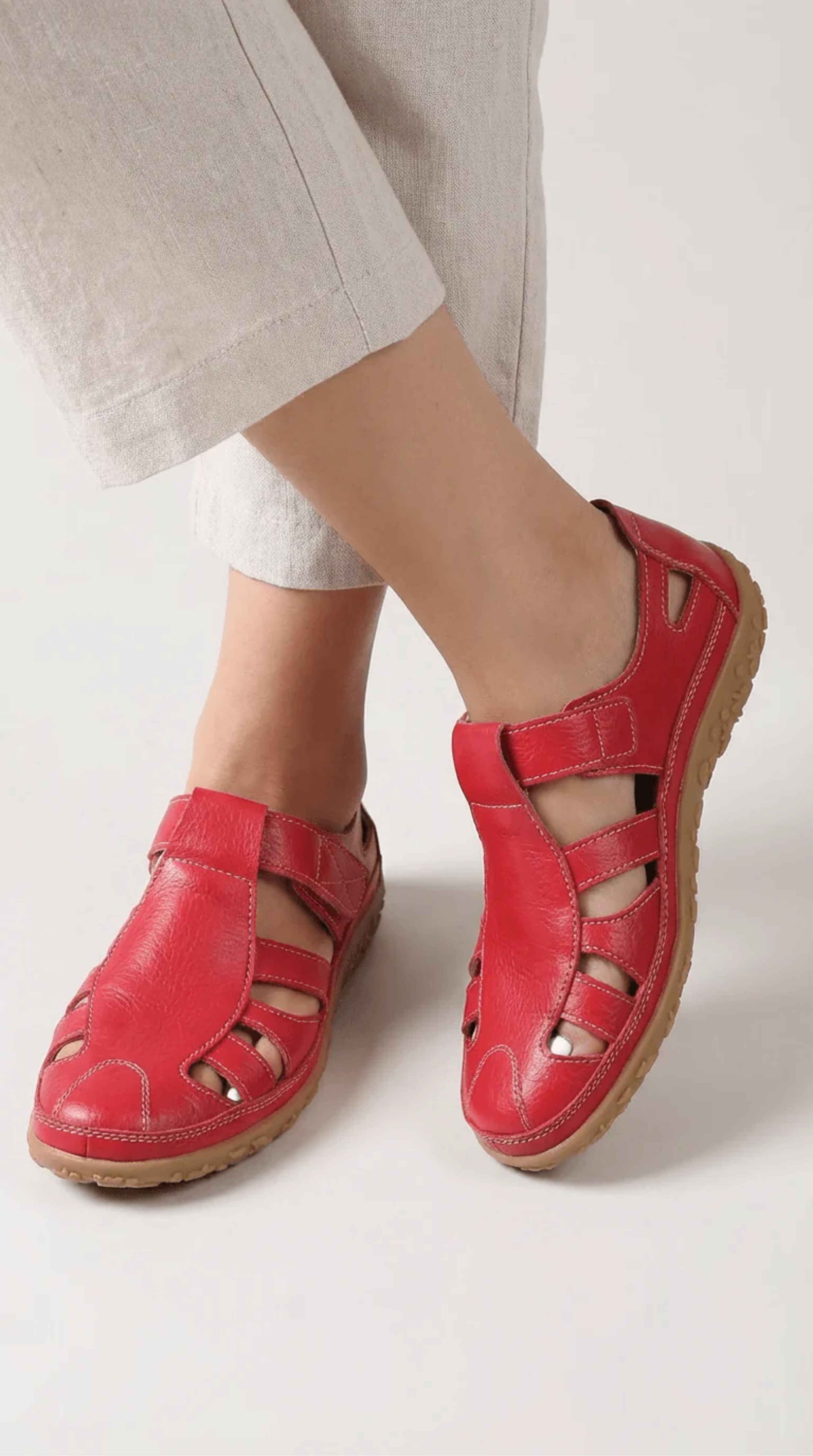 Women’s Comfort Cut-Out Sandals – Support and Everyday Ease 5