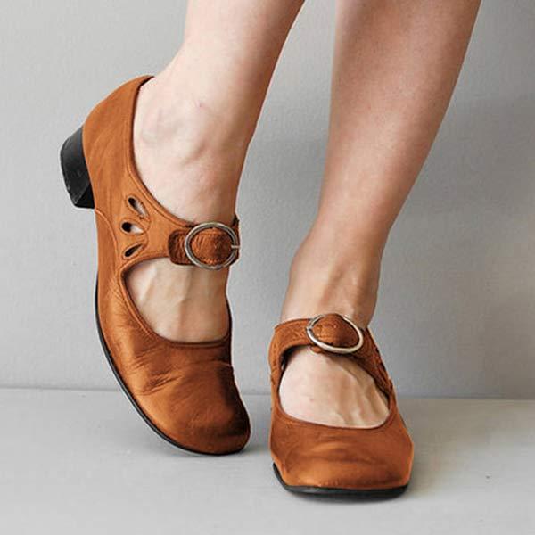Women's Genuine Leather Strappy Sandals 6
