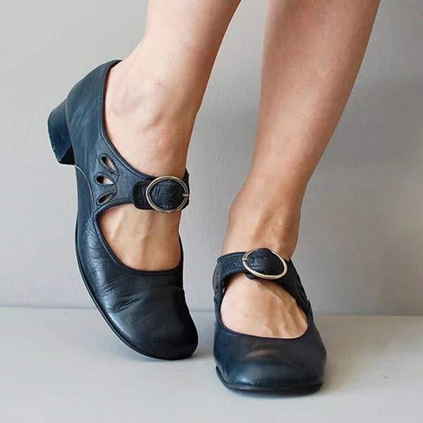 Women's Genuine Leather Strappy Sandals 7