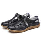 Women's Orthopedic Sandals with Cushioned Support and Cut-Out Design 6