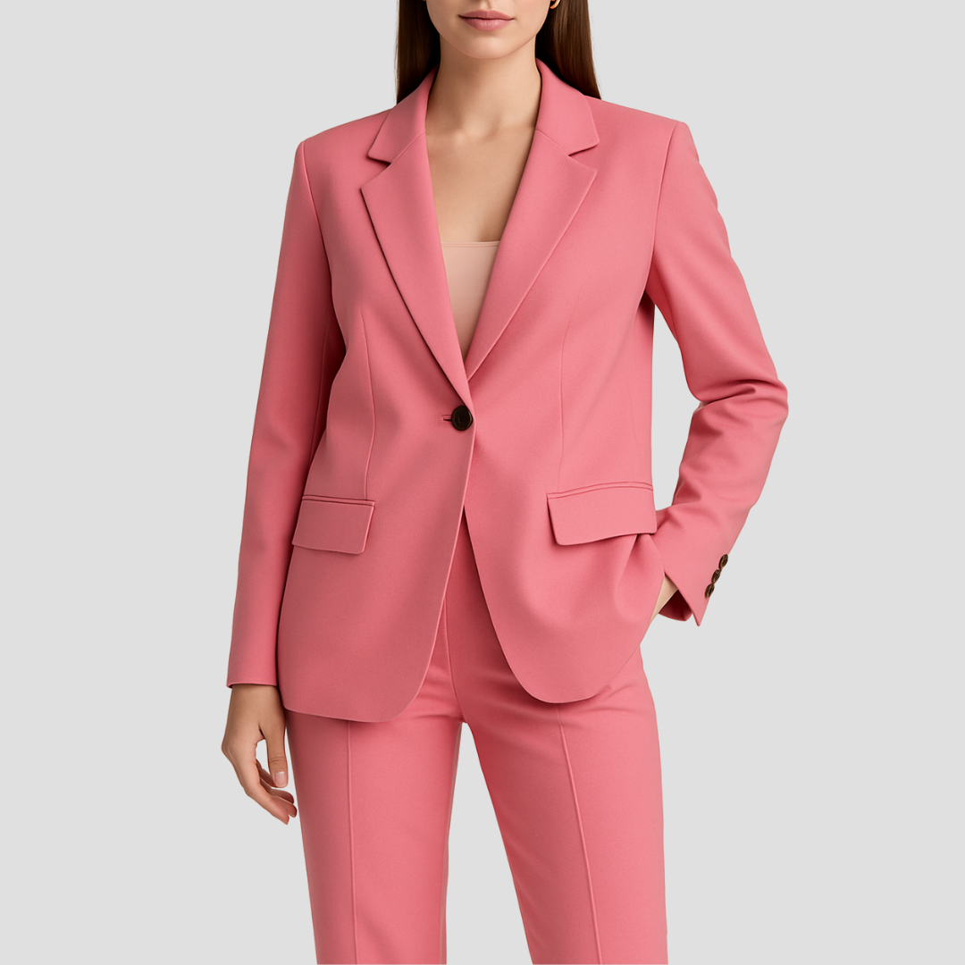 Women’s Two-Piece Tailored Suit with Blazer and Trousers 2