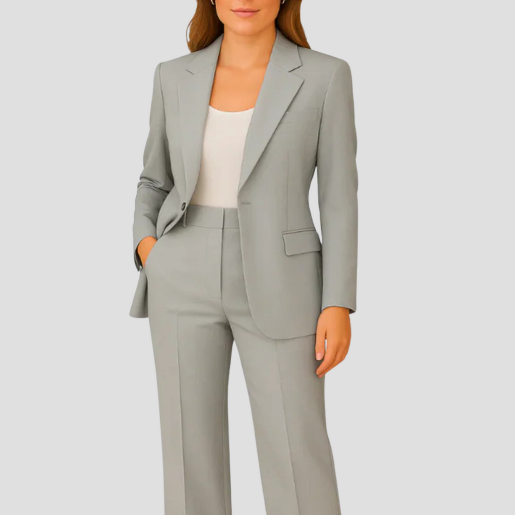 Women’s Two-Piece Tailored Suit with Blazer and Trousers 3