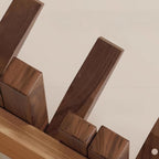 WoodFlex - Stijlvolle houten kledingkast met flexibele magnetische haken 6