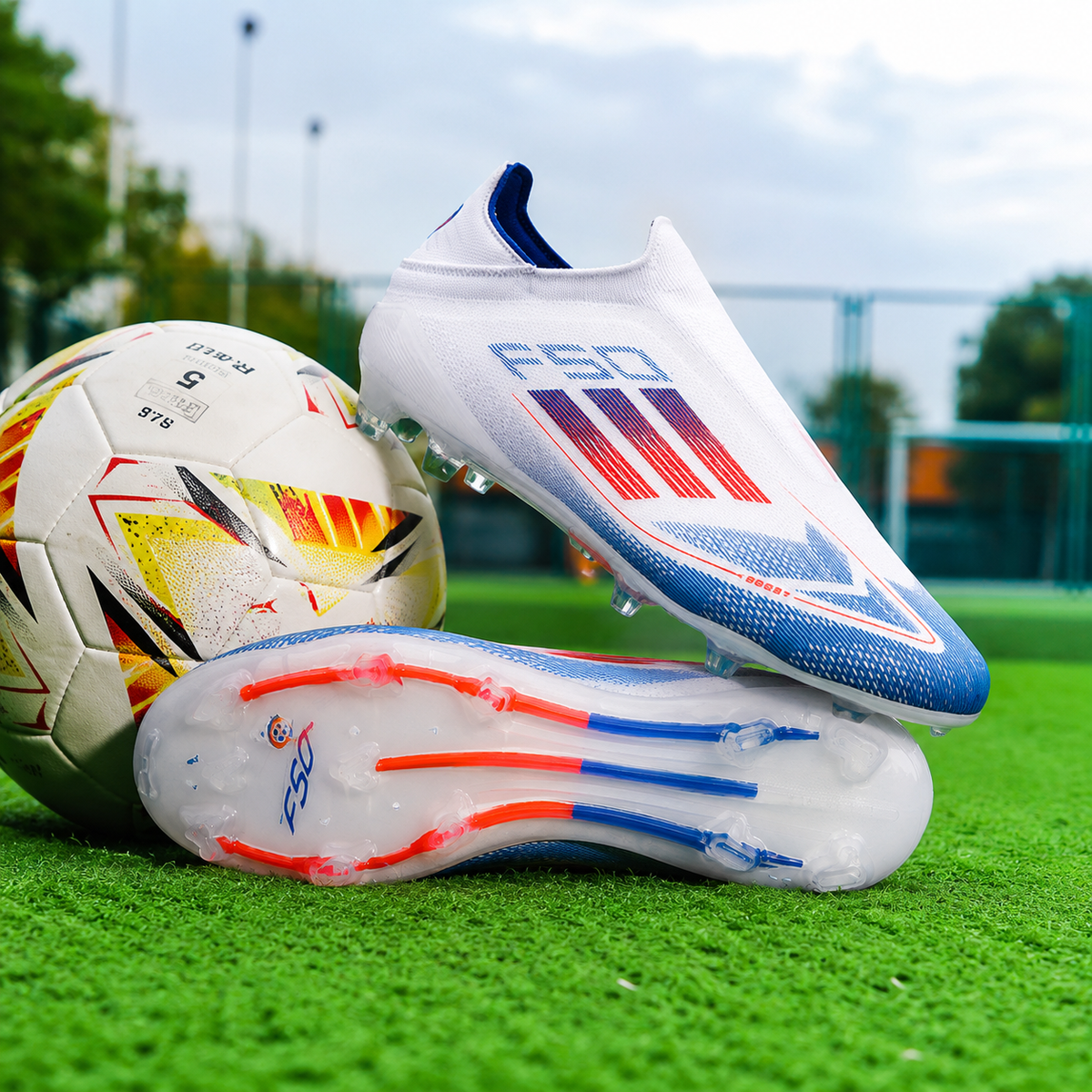 World Cup Soccer Cleats Football Boots Indoor Outdoor Play 4