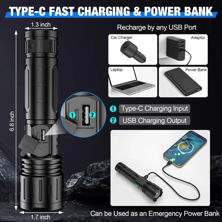 World’s Brightest High-Power Flashlight 1