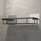 Zelfklevende Badkamerplank - Boorvrij, Modern Design, Ruimtebesparend, 30,5 cm x 13 cm 0