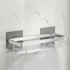 Zelfklevende Badkamerplank - Boorvrij, Modern Design, Ruimtebesparend, 30,5 cm x 13 cm 10