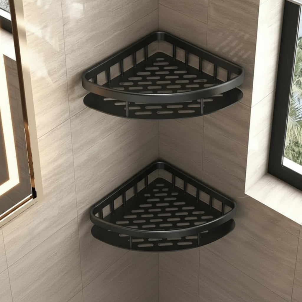 Zelfklevende Badkamerplank - Boorvrij, Modern Design, Ruimtebesparend, 30,5 cm x 13 cm 15