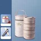 Thermal Lunch Box – Double-Walled Stainless Steel, Leak-Proof Seal