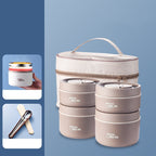 Thermal Lunch Box – Double-Walled Stainless Steel, Leak-Proof Seal