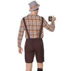Lederhose Ludwig - Traditioneel Oktoberfest Kostuum voor Bars en Bierfestivals 2025