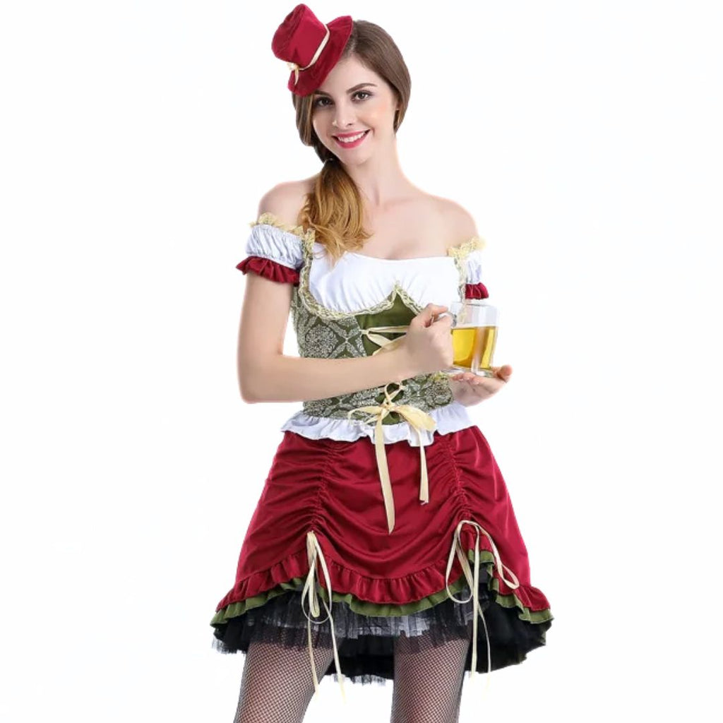 Dirndl Margot – Oktoberfest Jurk Voor Dames | Traditioneel Beiers Kostuum