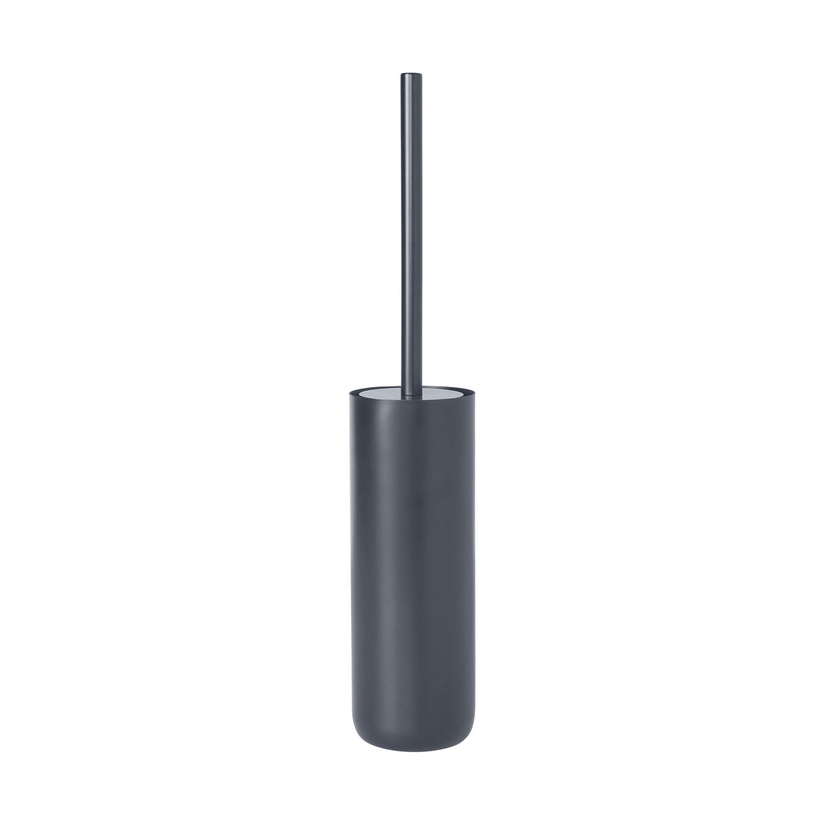 Toilet Brush Metal – Titanium-Coated Finish with Non-Slip Base