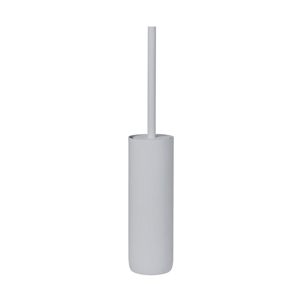 Toilet Brush Metal – Titanium-Coated Finish with Non-Slip Base