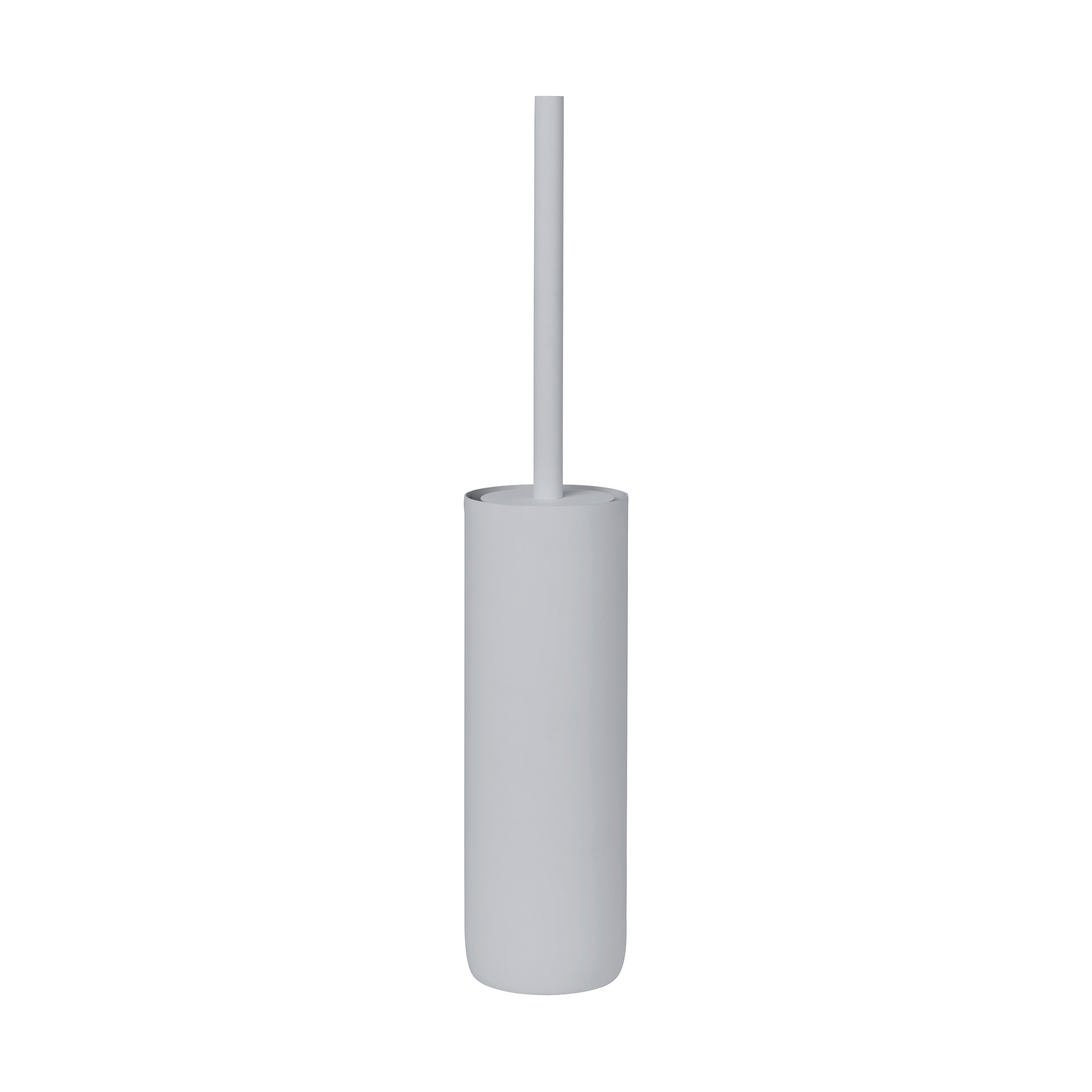 Toilet Brush Metal – Titanium-Coated Finish with Non-Slip Base