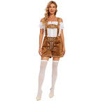 Lederhose Ingrid - Dames Oktoberfest Kostuum in Beierse Biermeisjesstijl