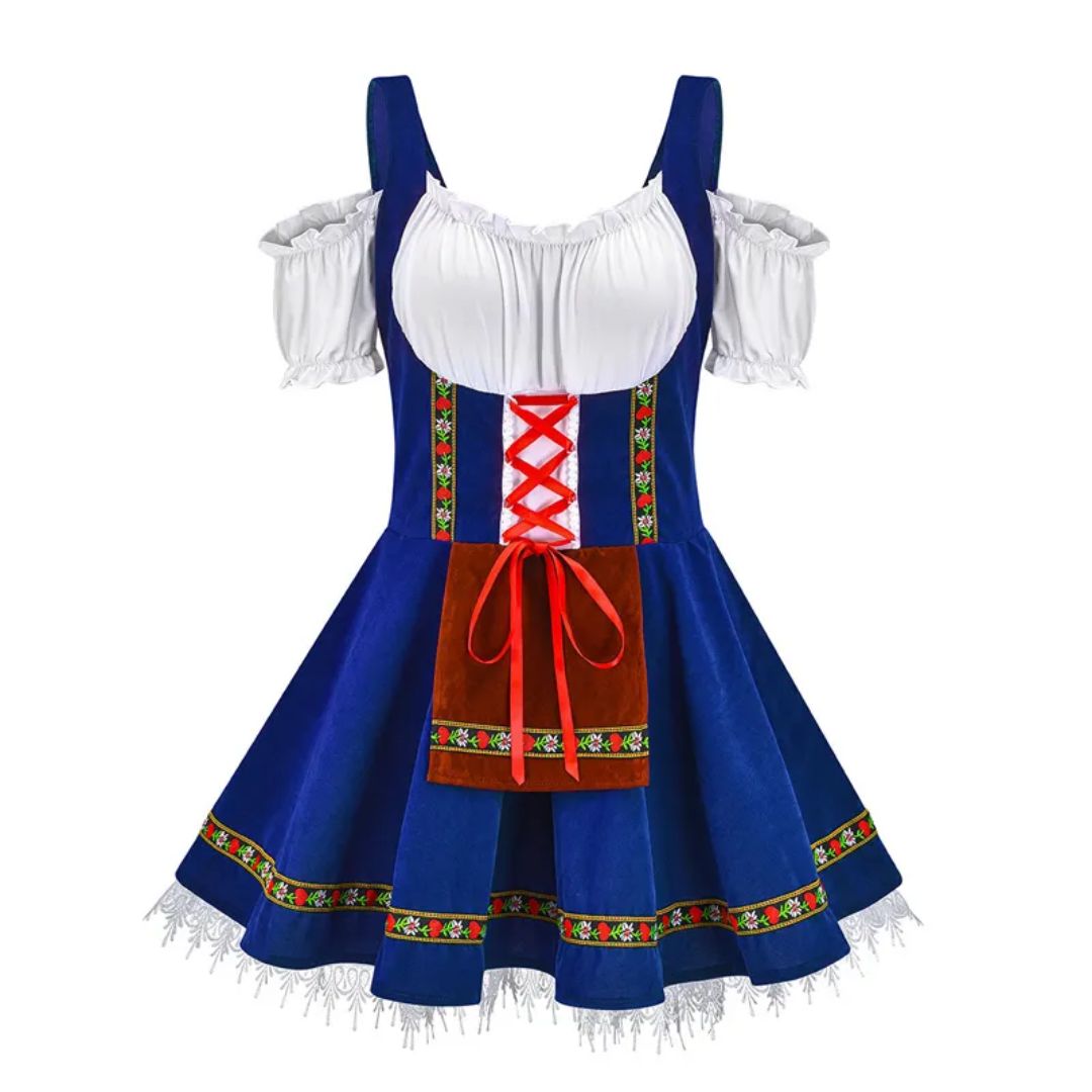 Dirndl Birgit – Traditional Bavarian Oktoberfest Dress for Women | Cosplay & Fancy Dress Costume