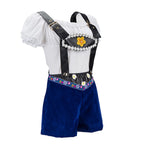 Lederhose Gertrud - Vrouwelijk Oktoberfest Kostuum met Traditionele Beierse Stijl