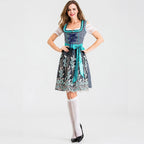Dirndl Ingrid - Beierse Oktoberfest Jurk voor Dames | Carneval & Bierfeest Outfit