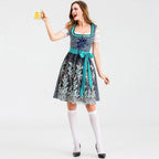 Dirndl Ingrid - Beierse Oktoberfest Jurk voor Dames | Carneval & Bierfeest Outfit