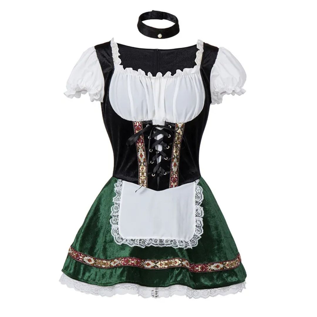 Dirndl Birgit – Traditional Bavarian Oktoberfest Dress for Women | Cosplay & Fancy Dress Costume