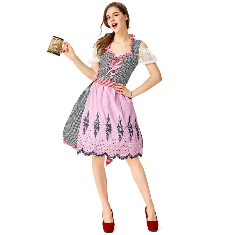 Dirndl Liesel – Oktoberfest Jurk Voor Dames | Sexy Biermeisje Kostuum