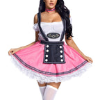 Dirndl Monika - Traditioneel Oktoberfest Jurkje Voor Dames | Beiers Bierfeest Kostuum