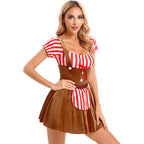 Dirndl Frauke - Traditionele Oktoberfest Jurk Voor Dames Met Modern Design | Bierfeest Kostuum