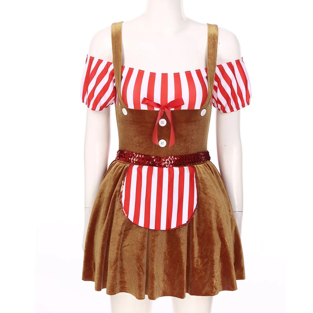 Dirndl Frauke - Traditionele Oktoberfest Jurk Voor Dames Met Modern Design | Bierfeest Kostuum