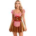 Dirndl Frauke - Traditionele Oktoberfest Jurk Voor Dames Met Modern Design | Bierfeest Kostuum