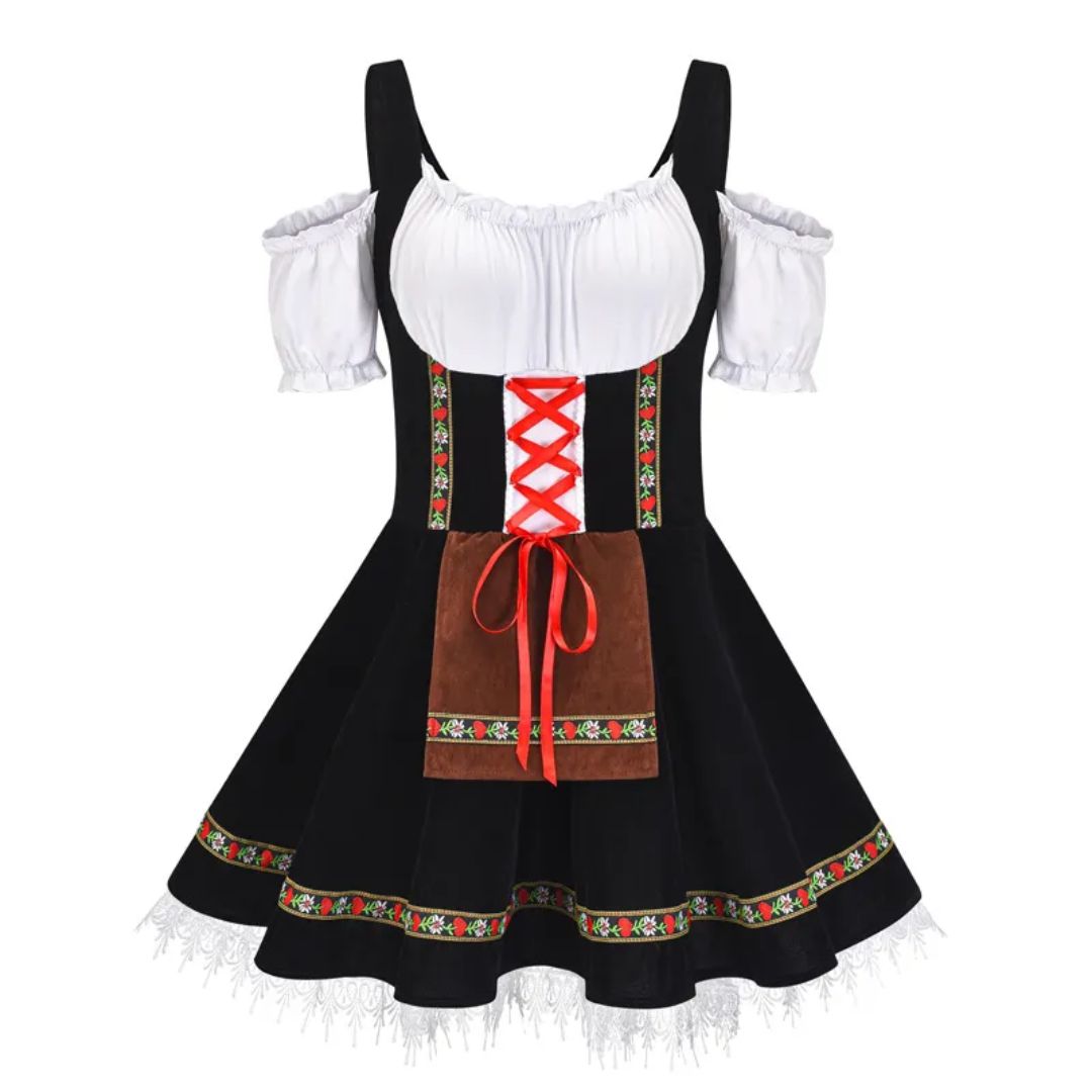 Dirndl Birgit – Traditional Bavarian Oktoberfest Dress for Women | Cosplay & Fancy Dress Costume