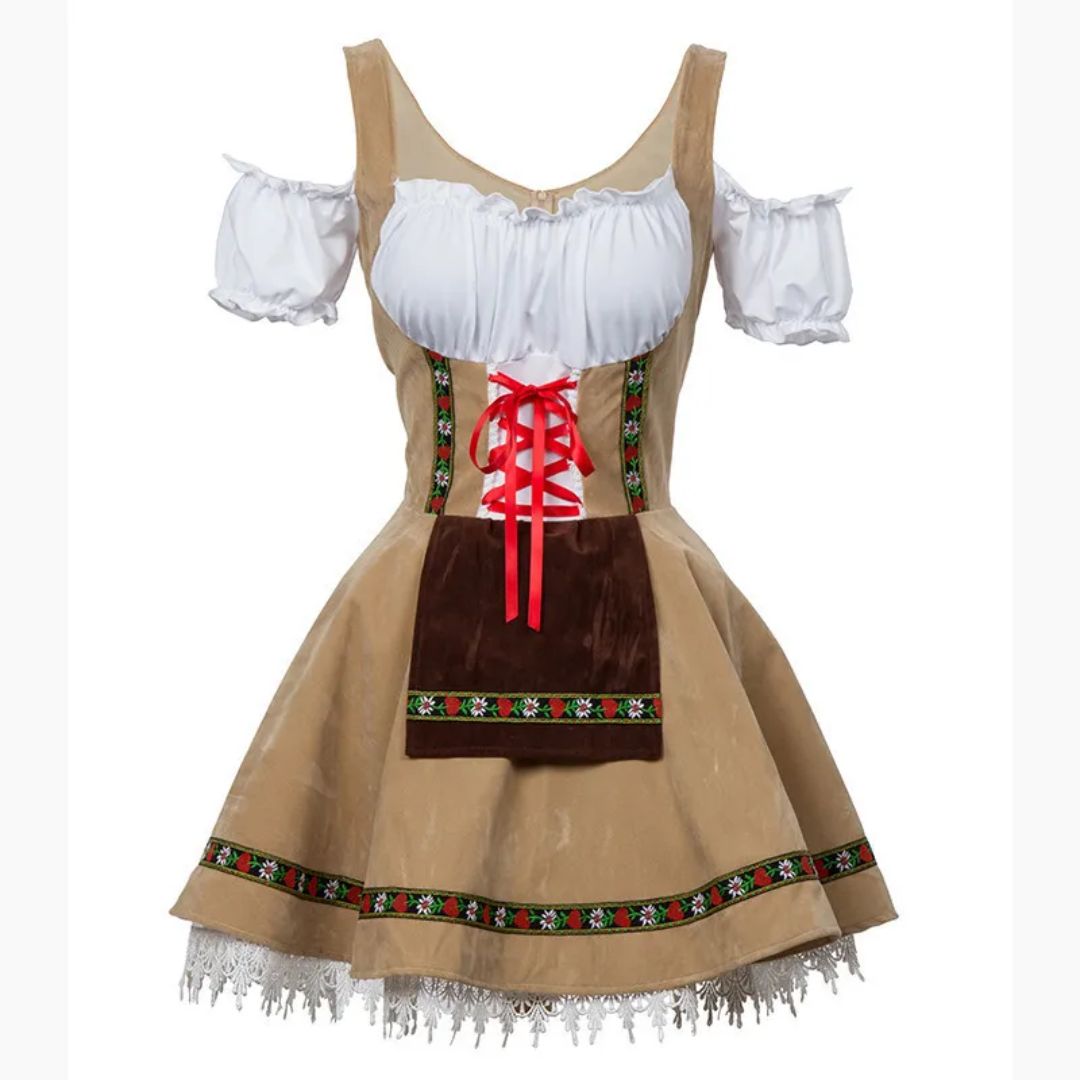 Dirndl Birgit - Traditioneel Beiers Oktoberfest Jurkje Voor Dames | Cosplay & Verkleedkostuum 2025
