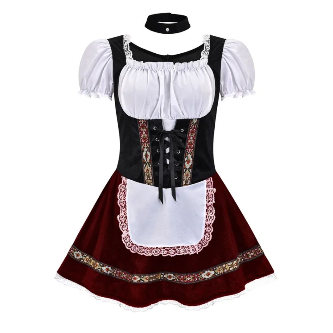 Dirndl Birgit – Traditional Bavarian Oktoberfest Dress for Women | Cosplay & Fancy Dress Costume